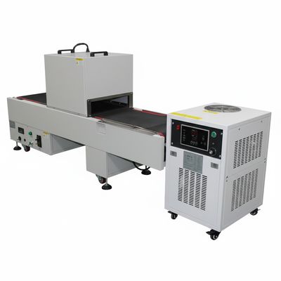 No Ozone UV Curing Conveyor Machine , 265V UV Light Curing System No VOC Discharge