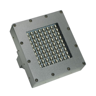 900W 18w/Cm2  UV LED Curing Lamp 75x75mm For Ink / Vanish / Coating