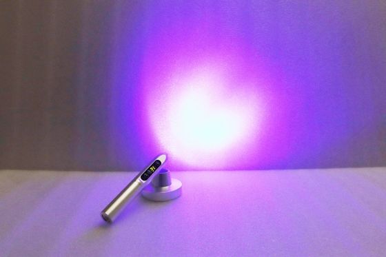 395nm UV Blacklight Pen Torch Rechargeable Battery 5W Ultraviolet Inspection Flashlight