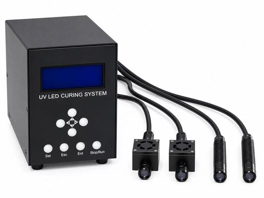Multi-Channel UV LED Spot Curing System with High Irradiance Output and Low Heat Generation for Precision Assembly