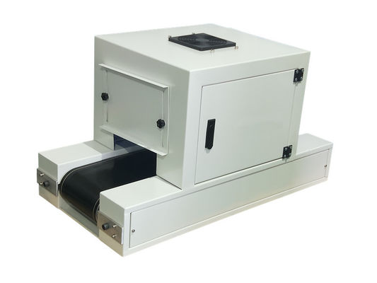 Flat UV Curing Conveyor Systems For Bottle​ 30mm Emitting Distance