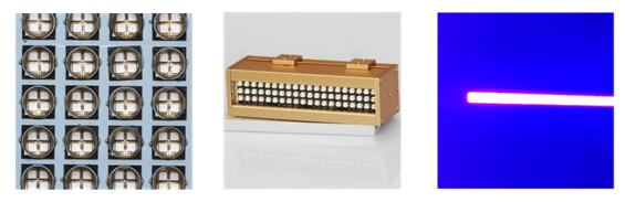 1200w Linear LED UV Curing System 365nm 395nm 405nm Water Cooling