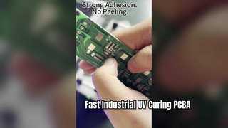 High Power LED UV Curing Conveyor System for PCBA