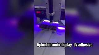Optoelectronic display adhesive UV Adhesive for TFT Glass Thinning Protection